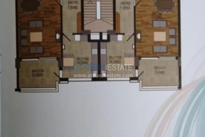 Buy cheap Duplex in Antalya, Arapsuyu - with sea view 3