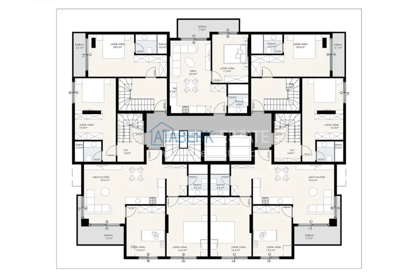 Buy cheap New project of a residential complex in Oba - Alanya 3 