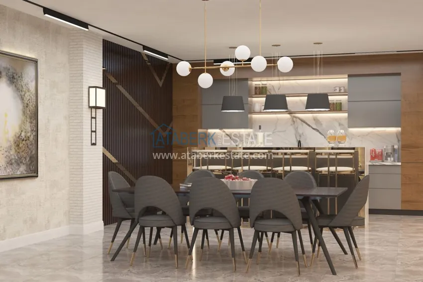 New project of a residential complex in Oba - Alanya 7 