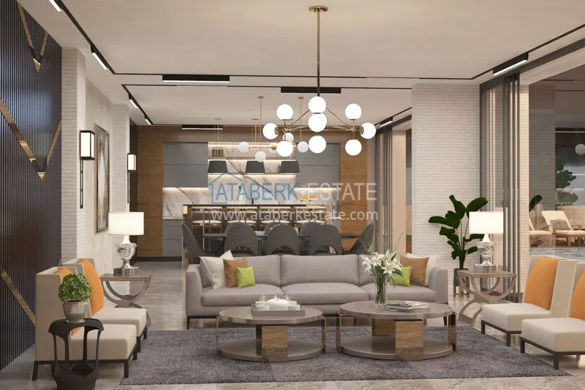 New project of a residential complex in Oba - Alanya 5 