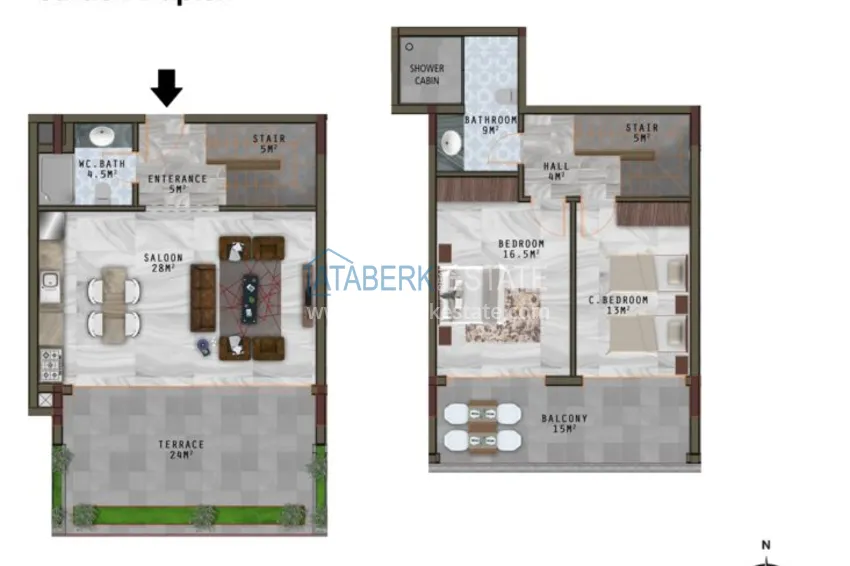 Buy cheap A new investment-attractive project of a residential complex in the Kargicak area 12 