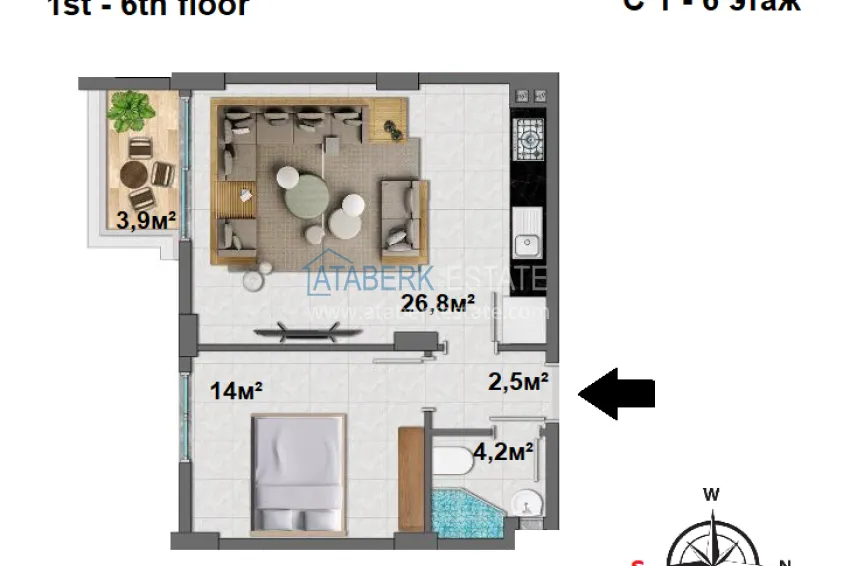 Buy cheap Apartments at affordable prices from the developer in Mahmutlar 10