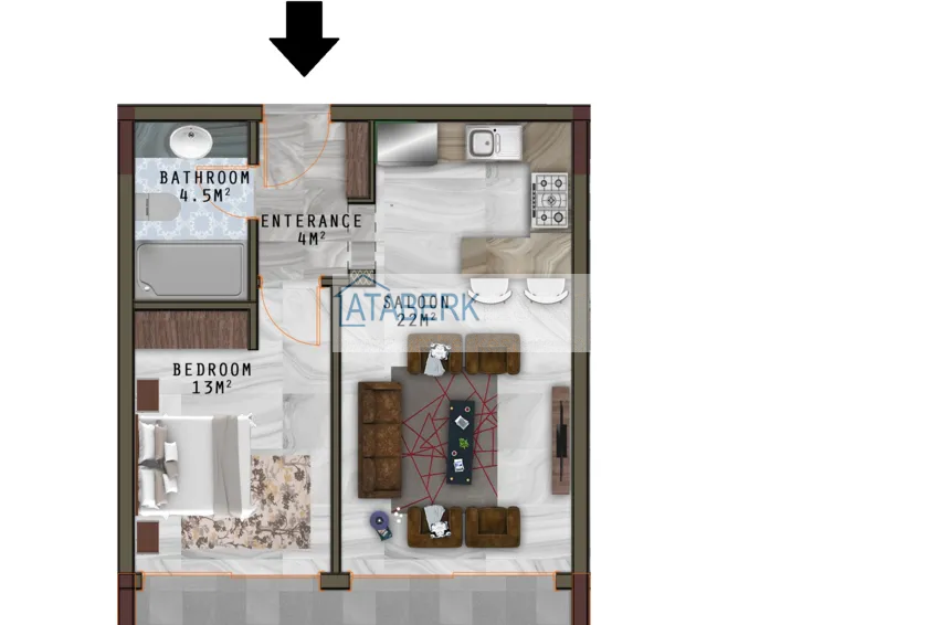 Buy cheap A new investment-attractive project of a residential complex in the Kargicak area 16 