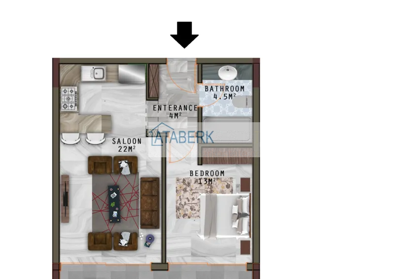 Buy cheap A new investment-attractive project of a residential complex in the Kargicak area 17 