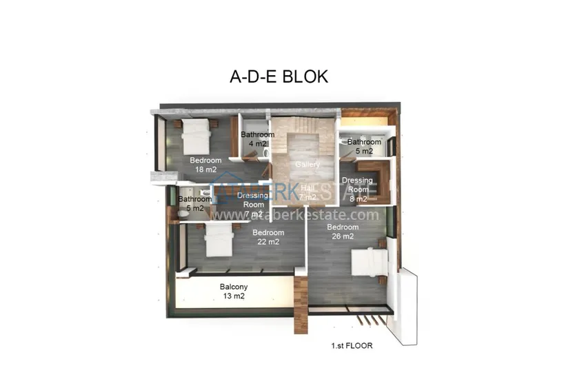 Buy cheap A complex of luxury villas - Kargicak district, Alanya. Citizenship Real Estate 1 