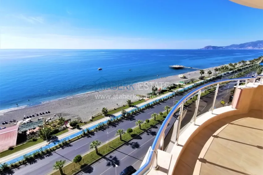 Apartment in Mahmutlar - 2 bedrooms, modern interior, large balconies, direct sea view 1 