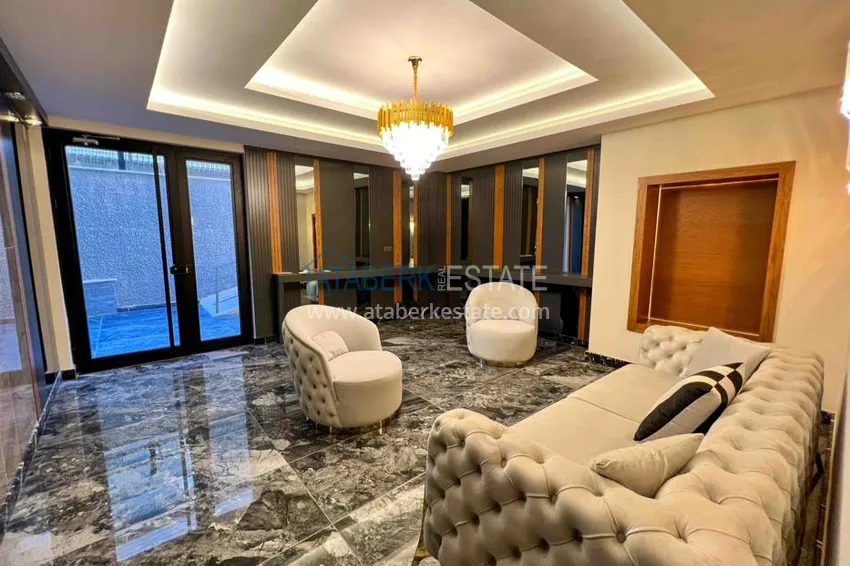 One-bedroom apartment for rent in the center of Alanya, 3 minutes walk from Cleopatra Beach No. 9 12 