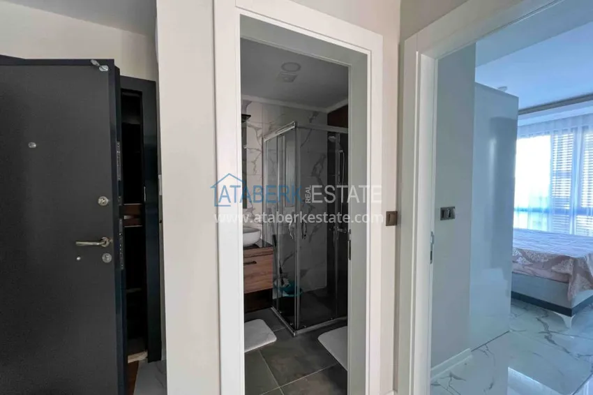 Purchase  One-bedroom apartment for rent in the center of Alanya, 3 minutes walk from Cleopatra Beach No. 9 12 