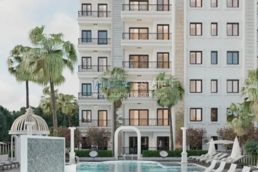 A new project of a premium class residential complex in Avsallar-Alanya 12 