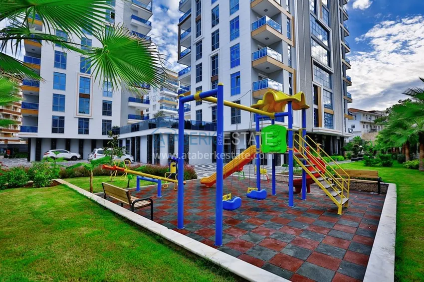 Apartment for rent in Tosmur - 2 bedrooms, modern interior, near the sea B28 11 