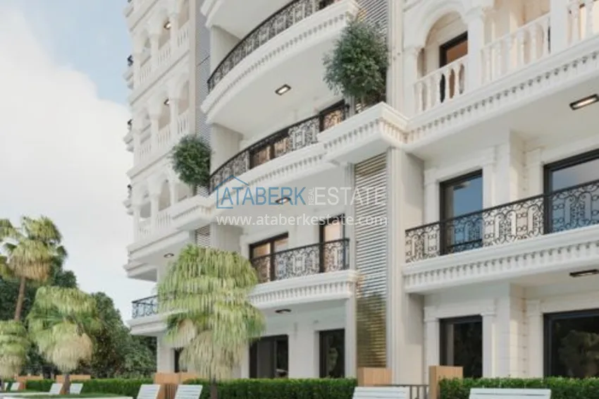 A new project of a premium class residential complex in Avsallar-Alanya 14 