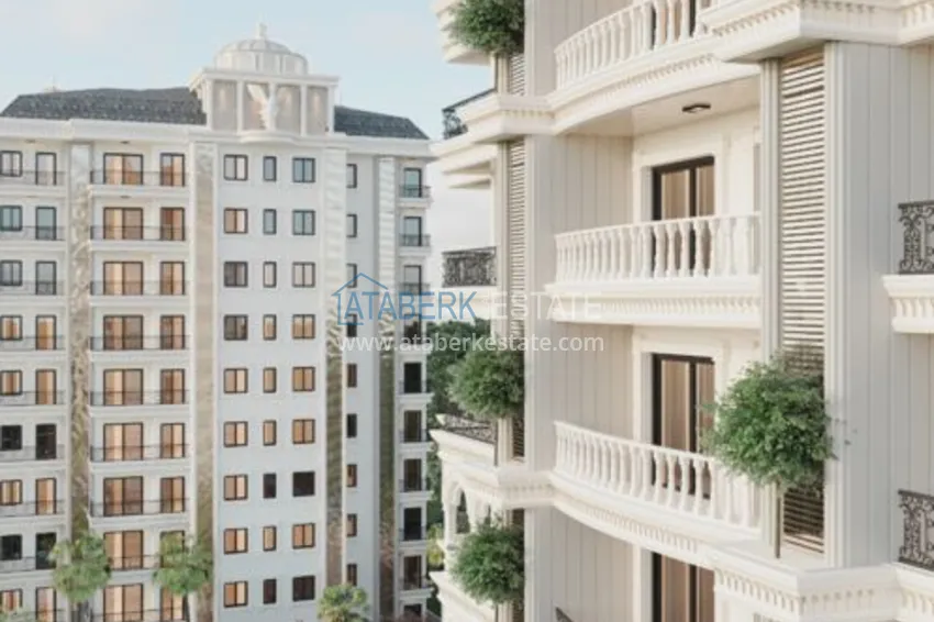 A new project of a premium class residential complex in Avsallar-Alanya 15 