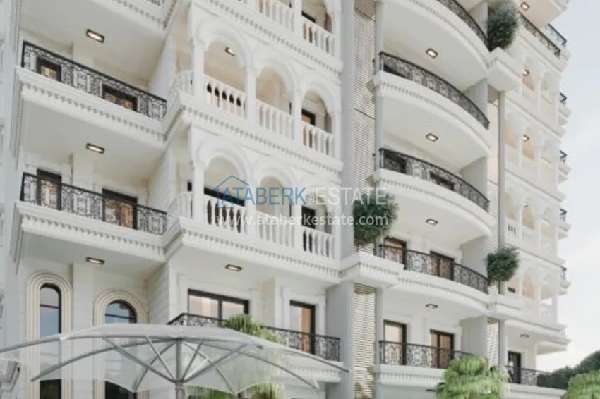 A new project of a premium class residential complex in Avsallar-Alanya 16 