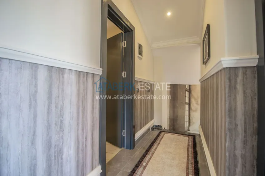 One-bedroom apartment in Kestel with a sea view in an exclusive complex 17 