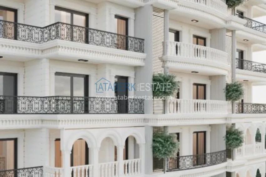 A new project of a premium class residential complex in Avsallar-Alanya 18 