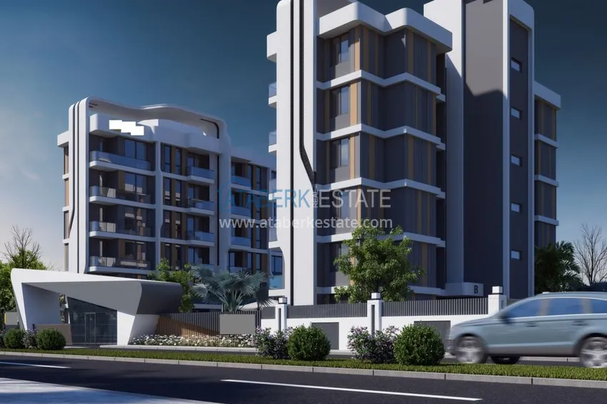 Investment-attractive project of a low-rise residential complex in Antalya - Altintash 1 