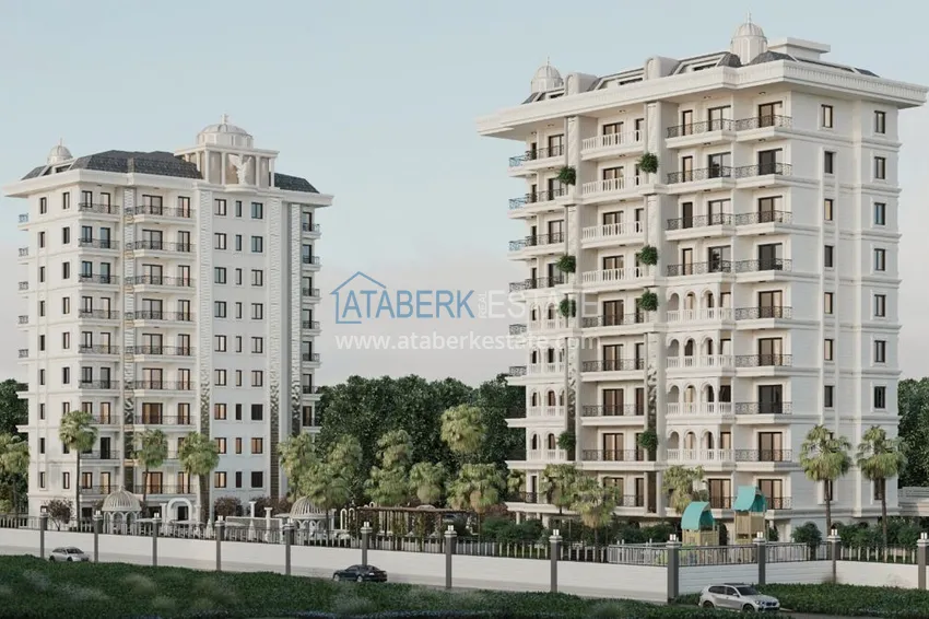 A new project of a premium class residential complex in Avsallar-Alanya 2 