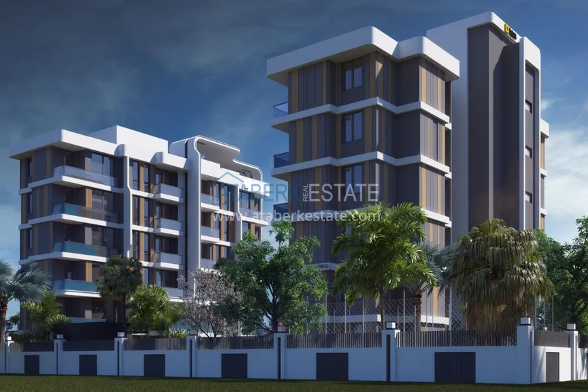 Investment-attractive project of a low-rise residential complex in Antalya - Altintash 4 