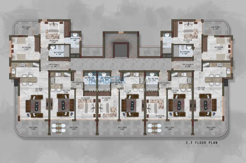 Buy cheap A new investment-attractive project of a residential complex in the Kargicak area 3 