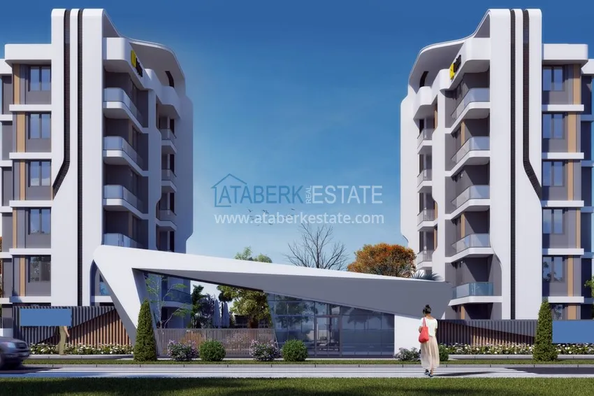 Investment-attractive project of a low-rise residential complex in Antalya - Altintash 2 