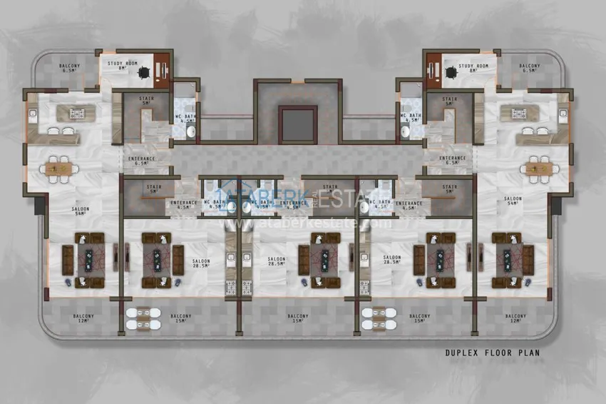 Buy cheap A new investment-attractive project of a residential complex in the Kargicak area 4 