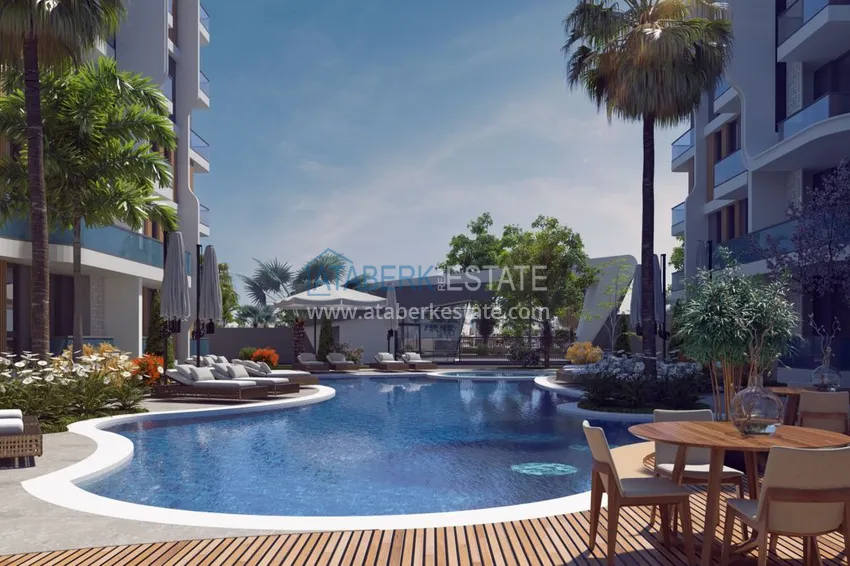 Investment-attractive project of a low-rise residential complex in Antalya - Altintash 6 