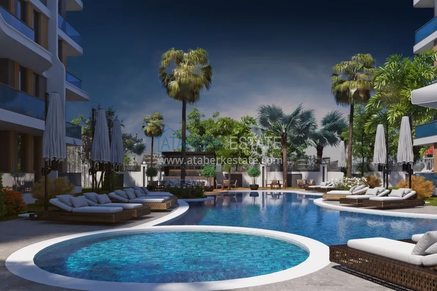 Investment-attractive project of a low-rise residential complex in Antalya - Altintash 7 