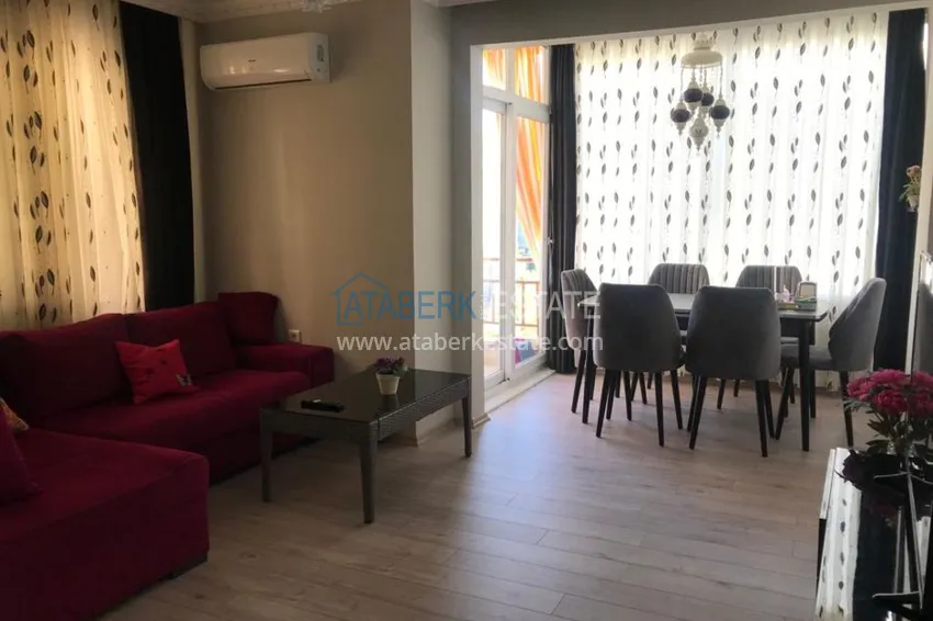 Purchase  Three-room apartment in Alanya with furniture directly from the owner - Cleopatra beach area 4 
