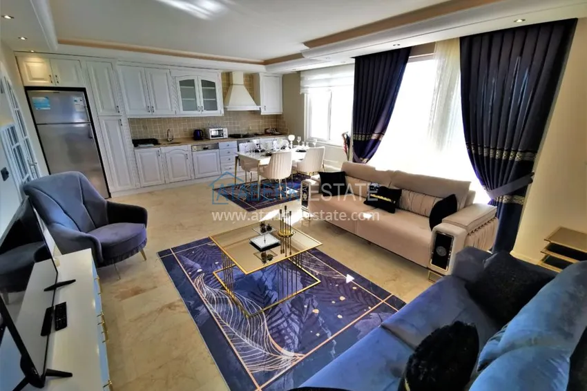 Purchase  Apartment in Mahmutlar - 2 bedrooms, modern interior, large balconies, direct sea view 6 