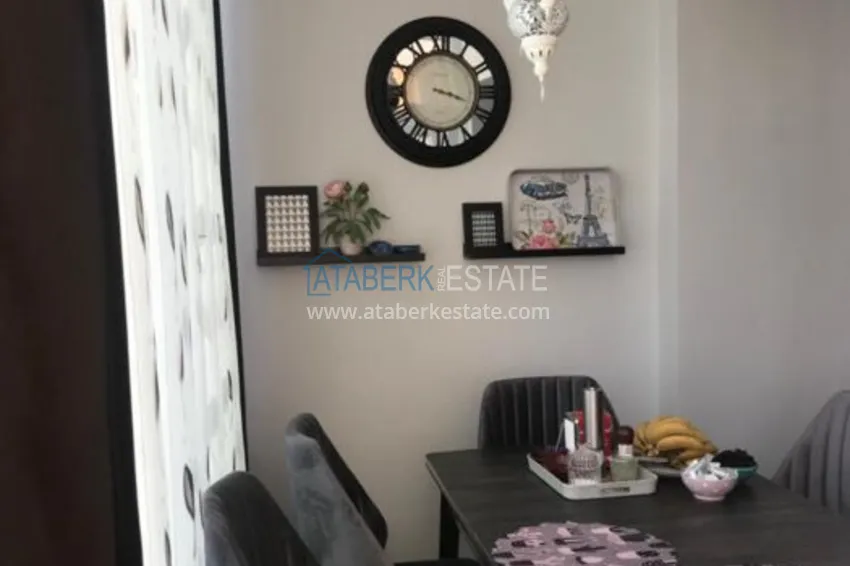 Purchase  Three-room apartment in Alanya with furniture directly from the owner - Cleopatra beach area 5 