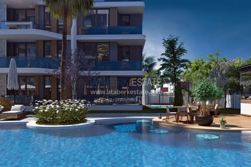 Investment-attractive project of a low-rise residential complex in Antalya - Altintash 9 