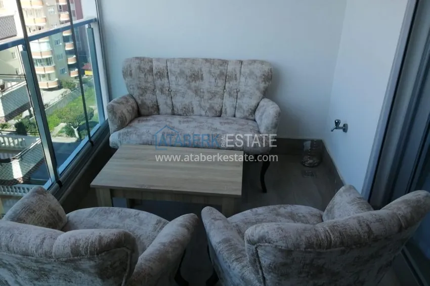 Purchase  Studio in Mahmutlar - the first coastal, furnished with a glazed balcony 8 