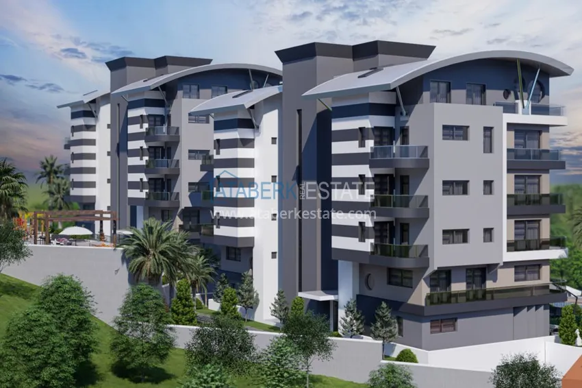 A new investment-attractive project of a residential complex in the Kargicak area 8 