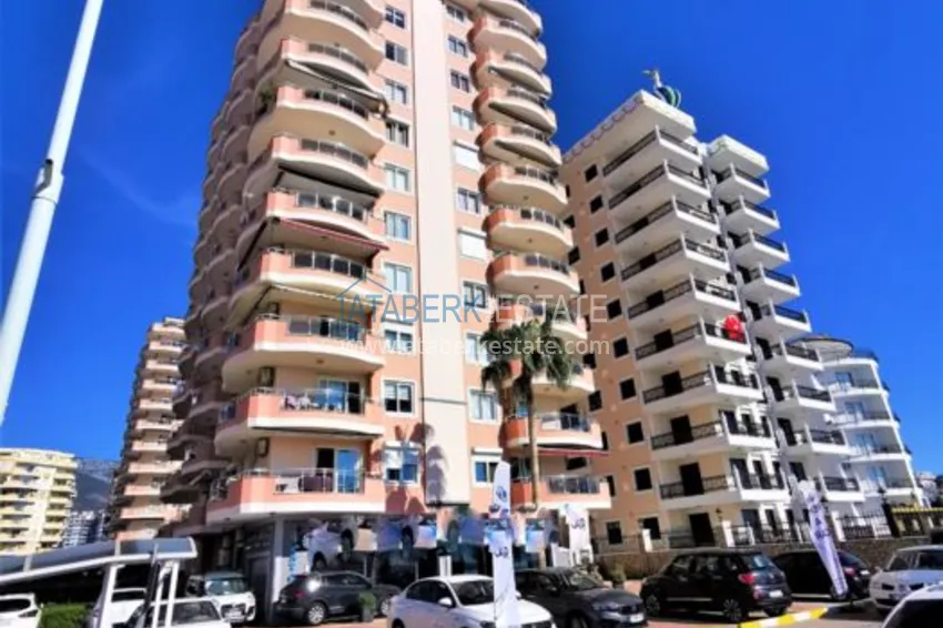 Apartment in Mahmutlar - 2 bedrooms, modern interior, large balconies, direct sea view 13 