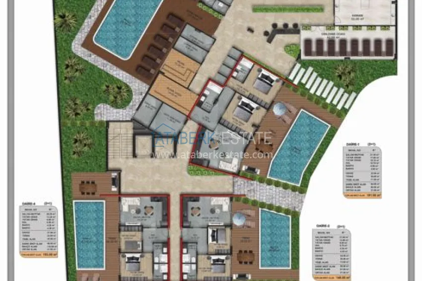 Buy cheap Elegant premium residential complex in Oba, Alanya 5 