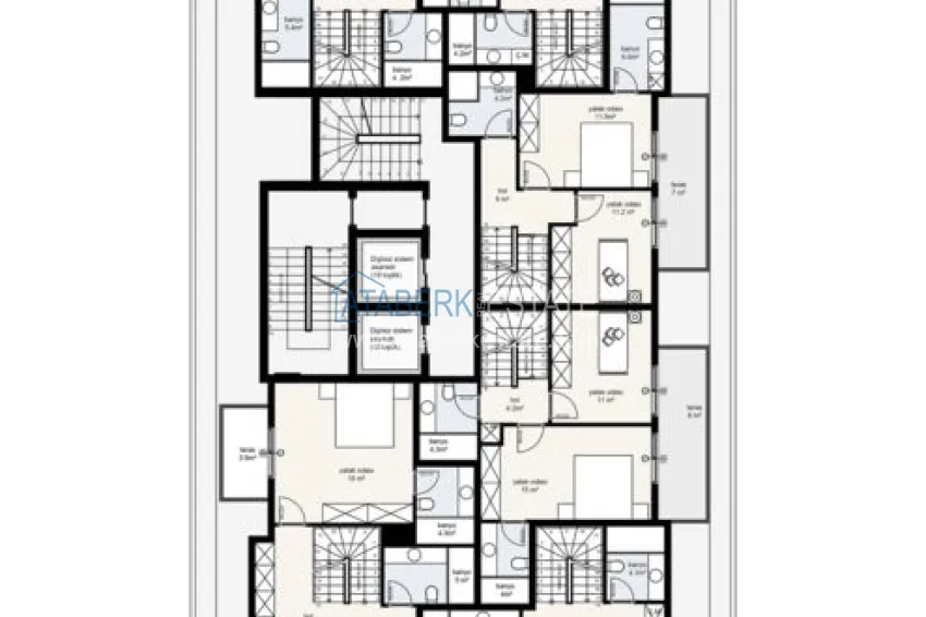 Buy cheap A new investment-attractive project in the center of Alanya - Cleopatra beach area 3