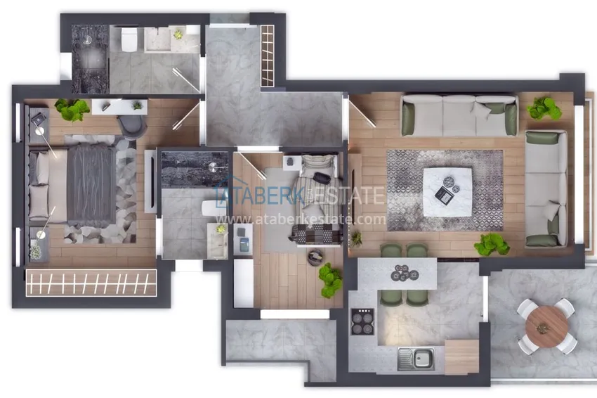 Buy cheap New project of a residential complex in Antalya - Altintash 3 