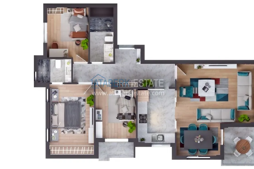 Buy cheap New project of a residential complex in Antalya - Altintash 7 