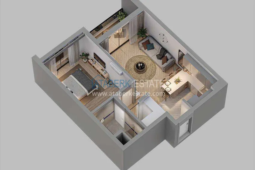 Buy cheap A new project of a residential complex in Antalya - Altintash at affordable prices 1