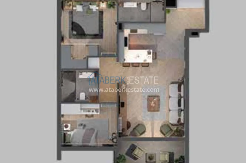 Buy cheap A new project of a residential complex in Antalya - Altintash at affordable prices 4