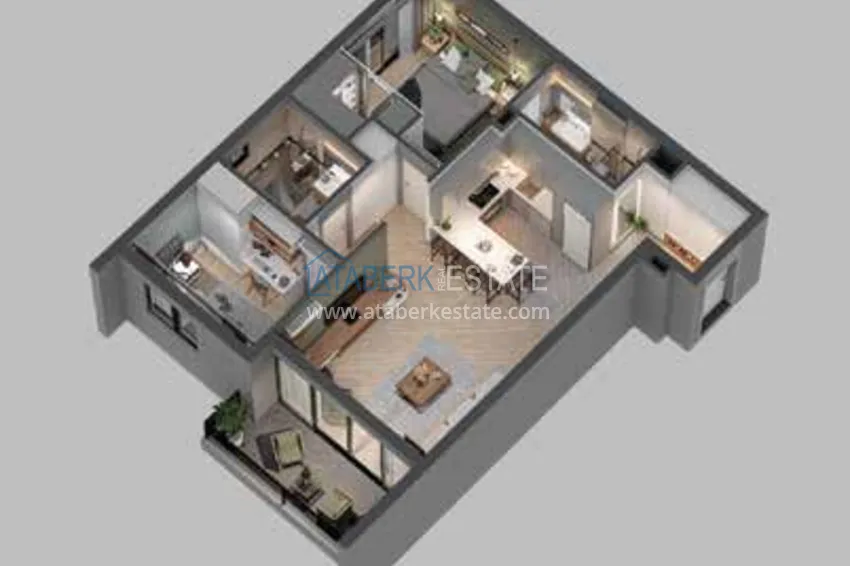 Buy cheap A new project of a residential complex in Antalya - Altintash at affordable prices 5