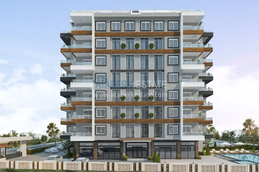Apartments in the Avsallar area from an investor with installment payment 2 