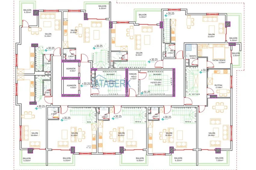 Buy cheap A new project of a multi-apartment residential complex in the very center of Mahmutlar 2 