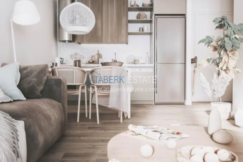 Purchase  Affordable real estate in Alanya, Avsallar area in a complex under construction 10 