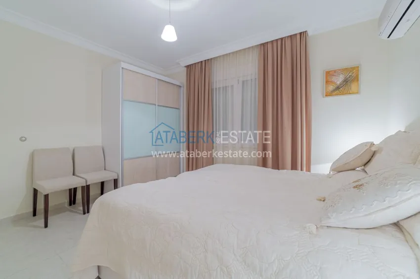 Purchase  Furnished three-room apartment in Oba in a comfortable complex 14 