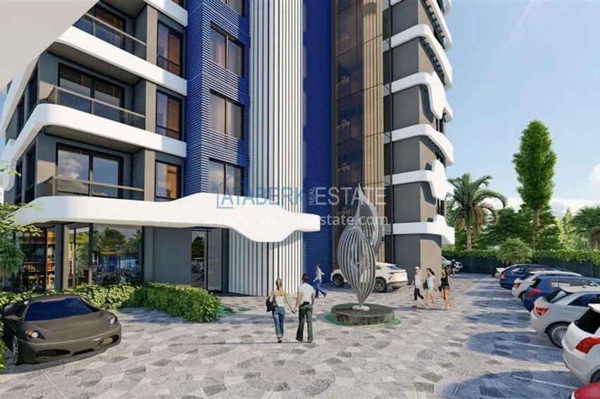Apartment in the Avsallar area from an investor with installments during the construction phase 10 