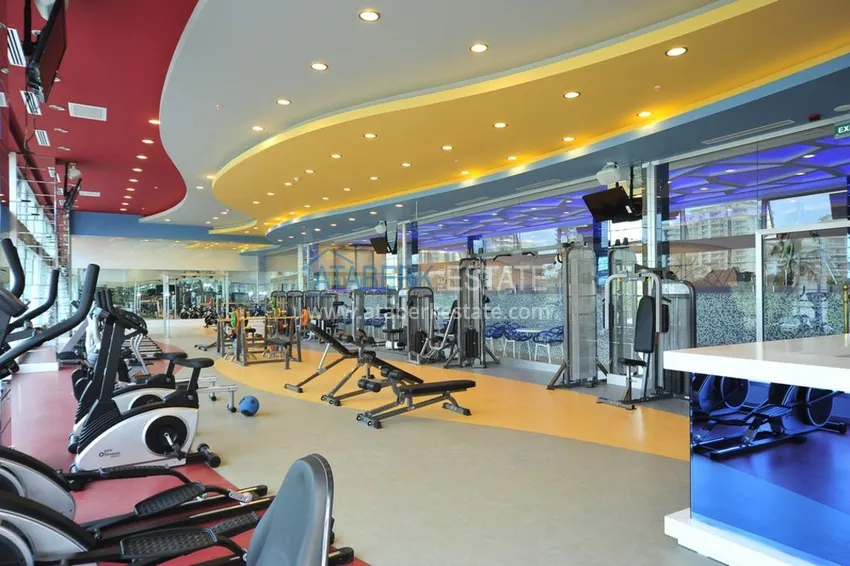 Furnished apartment in Mahmutlar with sea and mountain views 14 