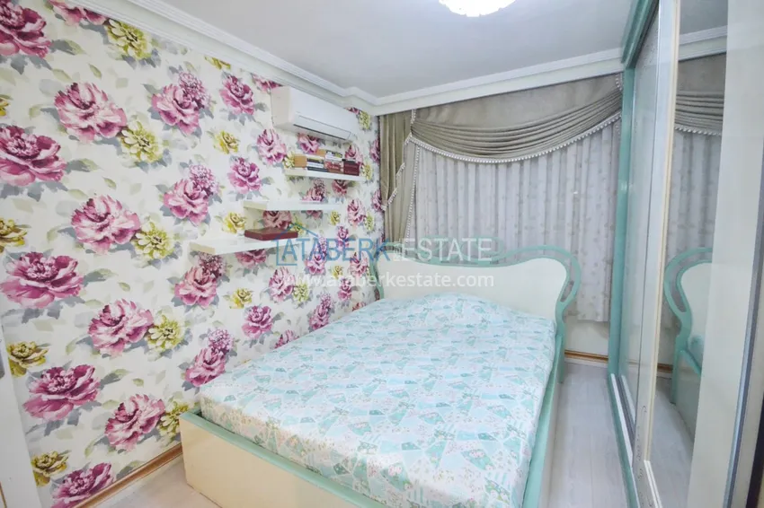 Purchase Three-room apartment in Mahmutlar with furniture on the 2nd coastline 14 