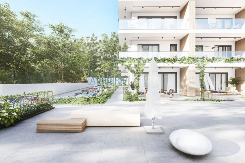 Affordable real estate in Alanya, Avsallar area in a complex under construction 12 