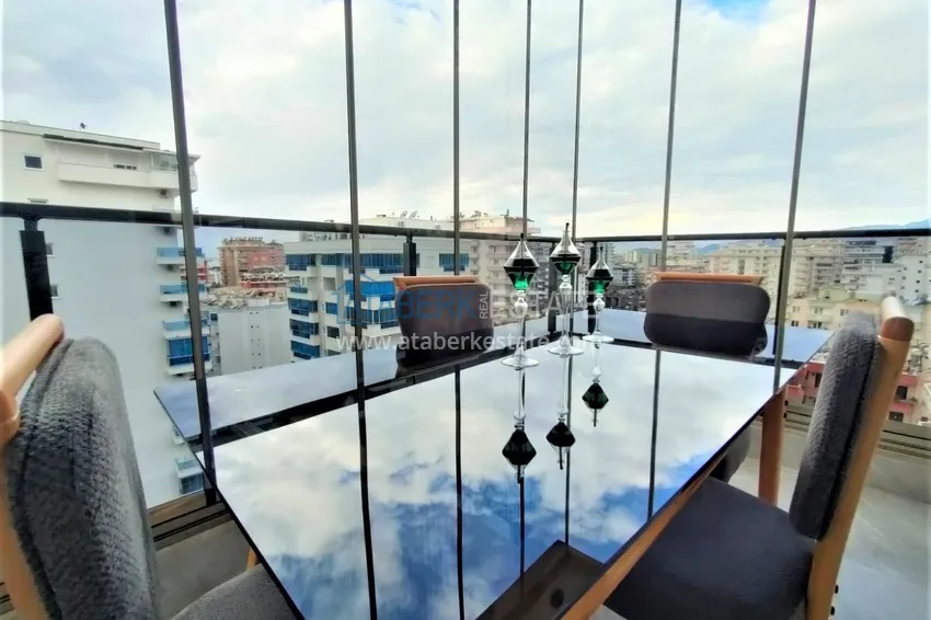 Purchase  Furnished apartment in Mahmutlar in a young complex 13 